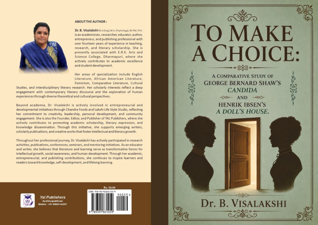 : A COMPARATIVE STUDY OF GEORGE BERNARD SHAW’S CANDIDA AND HENRIK IBSEN’S A DOLL’S HOUSE.